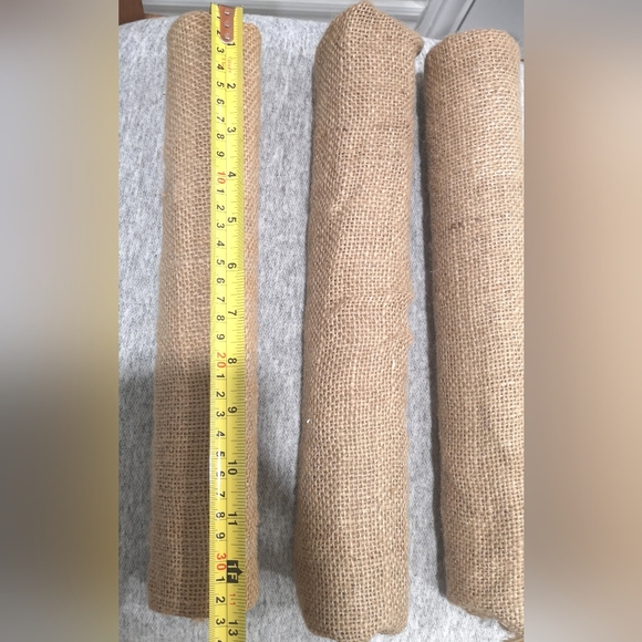 ❤️ 3 Jewelry Displays Burlap Jute - Picture 3 of 7